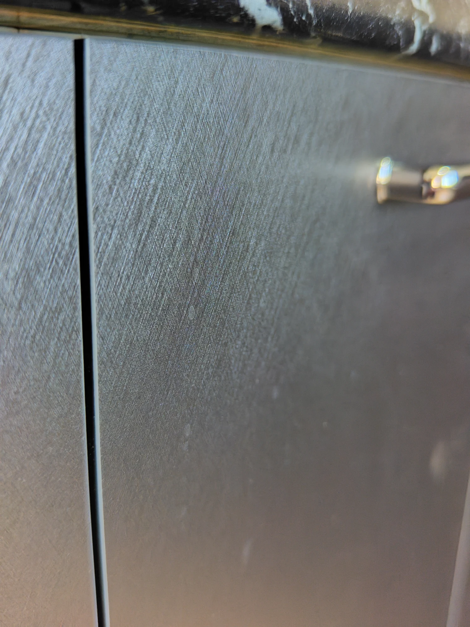 Textura frontului inferior închis la culoare